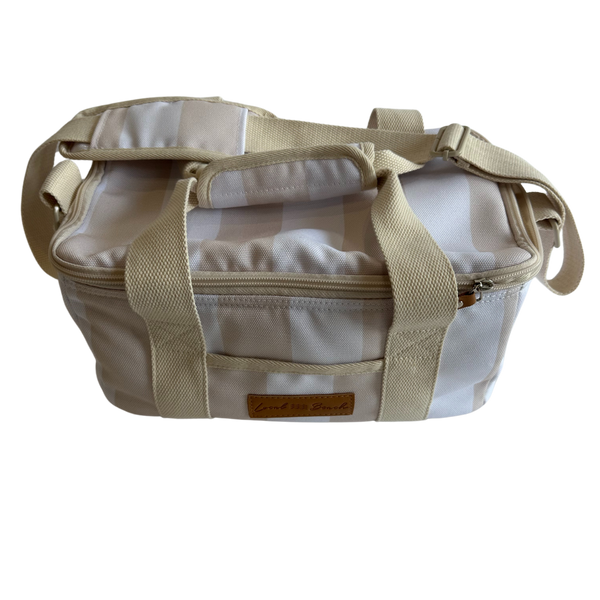 Thick Stripe Mini Cooler/Lunch Bag