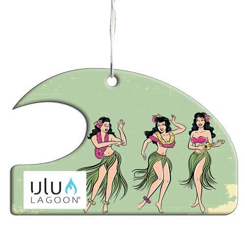 Hula Mini Wave Air Freshener - Coconut Surf Scent