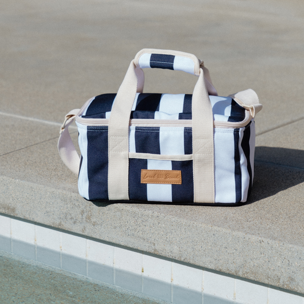 Thick Stripe Mini Cooler/Lunch Bag