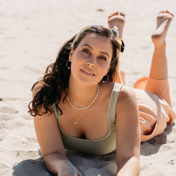 Fresh Water Pearl Hoops ~ Salty Shells