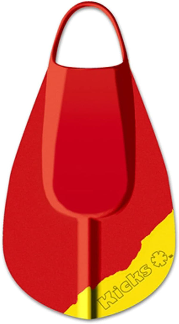 DAFIN KICKS SWIMFINS (LIFEGUARD ONLY) RED/YELLOW