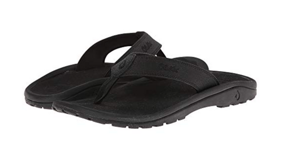 MENS OLUKAI OHANA MENS BLACK/BLACK