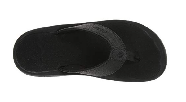 MENS OLUKAI OHANA MENS BLACK/BLACK