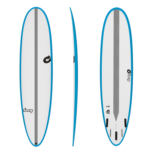TORQ TEC M2 7’6 x 21 1/2” x 2 3/4” 50L WHITE/BLUE