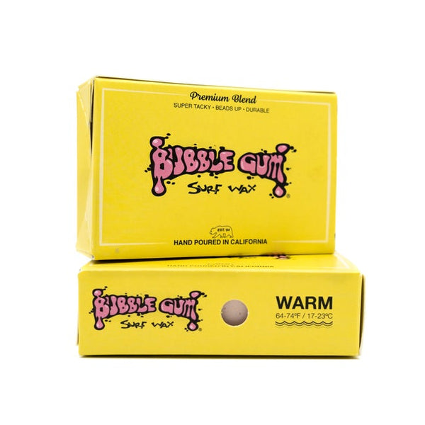 Bubble Gum Surf Wax Premium Blend - Warm 64°-74°