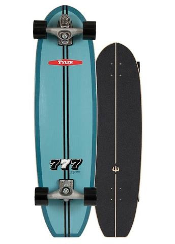 カーバー CARVER スケートボード　36.5インチ Tyler 777 Carver - Tyler 777 - Surfskate Complete – Spunkys Surf Shop LLC
