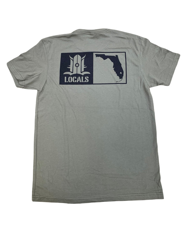 LOCALS FLORIDA BOARDERS SUEDED CREW MILITARY GREEN