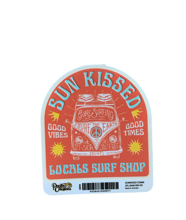 LOCALS SURF SHOP STICKERS 4-5"
