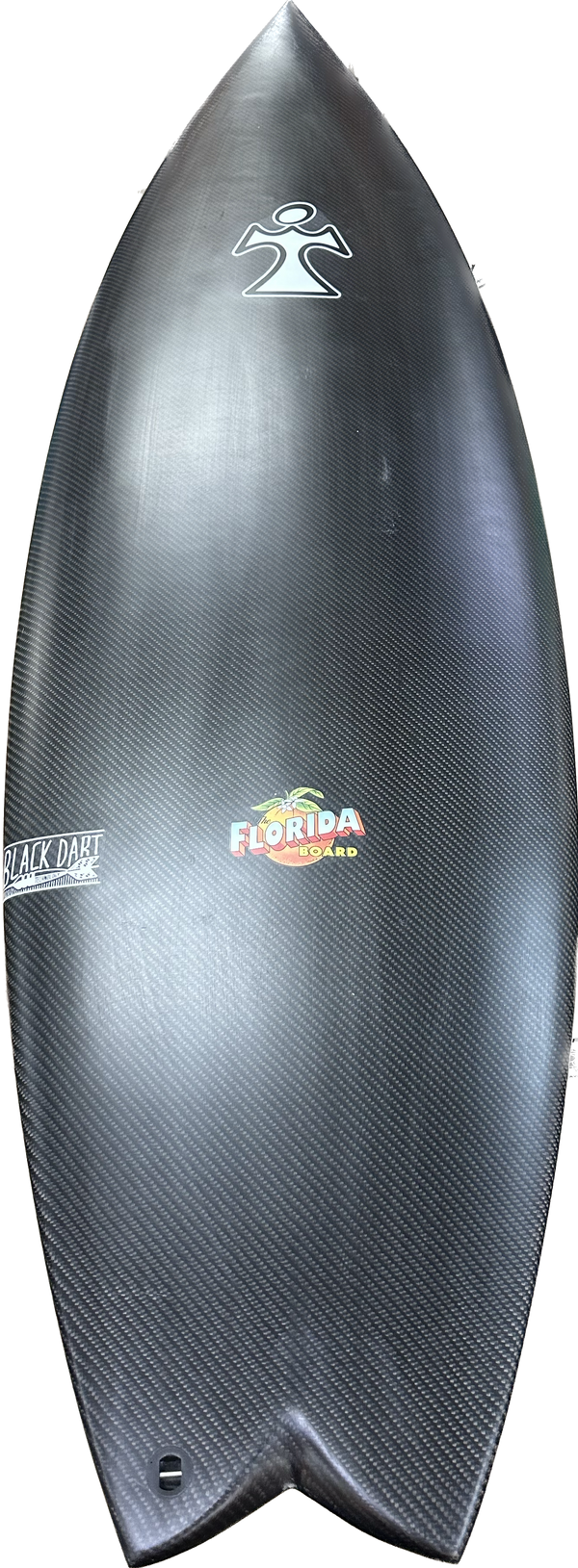 5'9 INSPIRED FLORIDA BOARD HP DOUBLE DART 19 1/2 x 2 1/4 -27L FCS II (FULL CARBON)