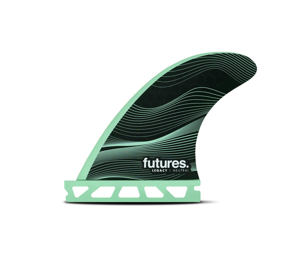 FUTURES F3 HC GROM THRUSTER PALE GREEN